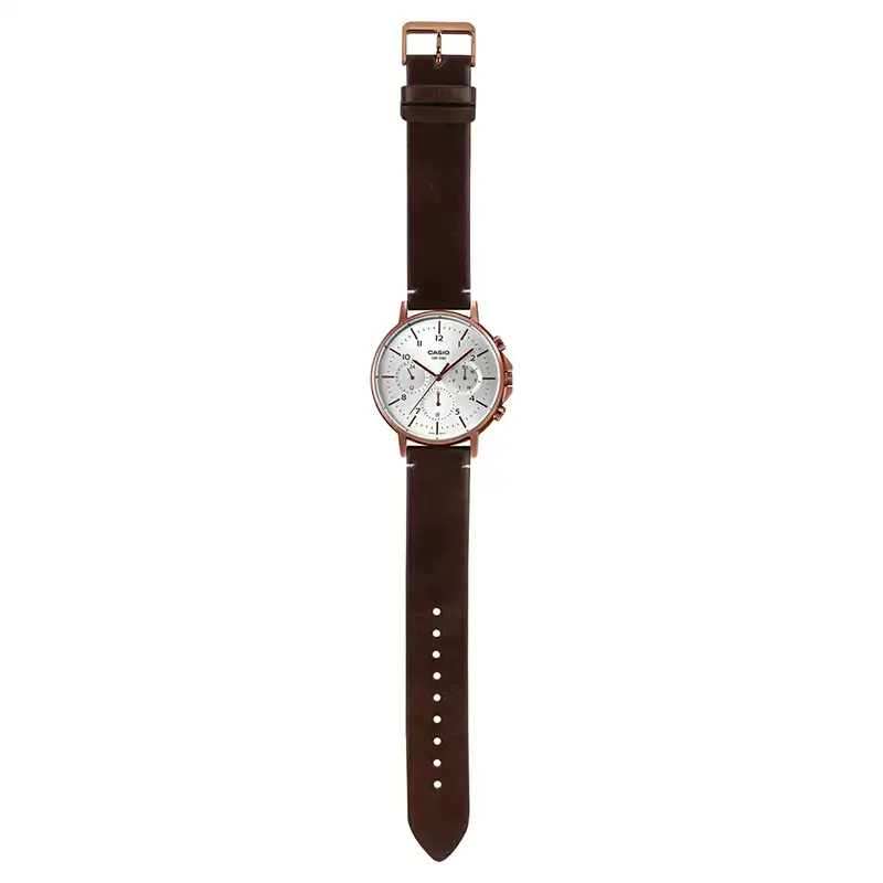 Casio Enticer MTP-E321RL-5AV White Dial Men's Watch